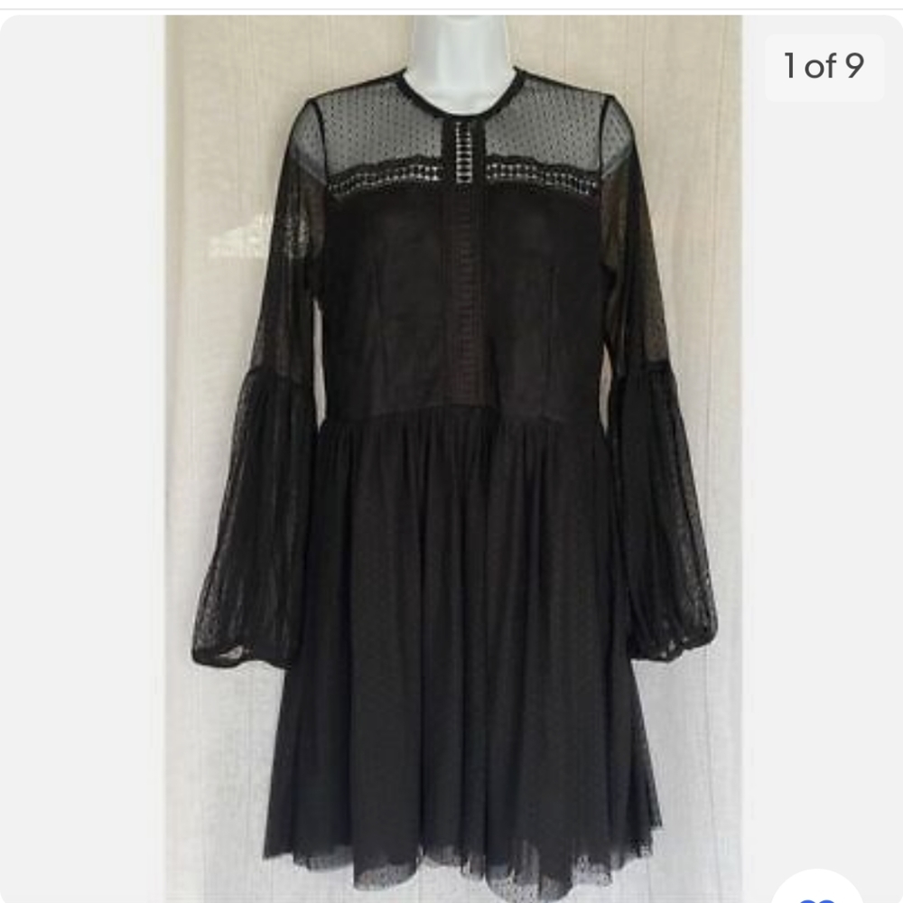 Disney Snow White Black Lace dress
